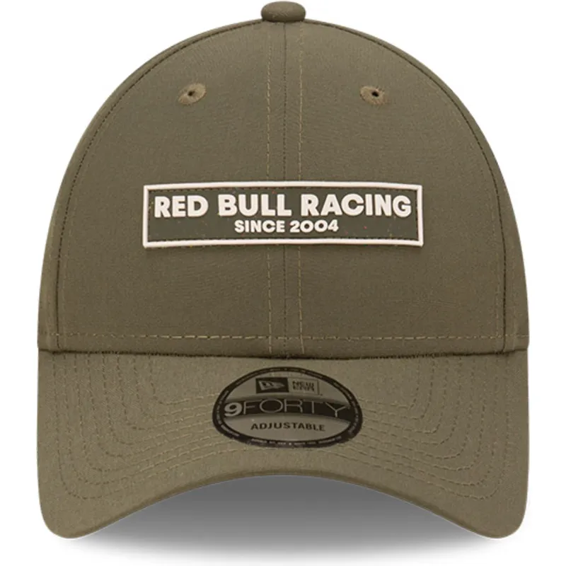 mutsid-kumer-roheline-reguleeritav-rihm-9forty-repreve-wordmark-red-bull-racing-formula-1-new-era