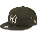 mutsid-lame-roheline-reguleeritav-9fifty-waxed-canvas-new-york-yankees-mlb-new-era