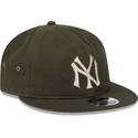 mutsid-lame-roheline-reguleeritav-9fifty-waxed-canvas-new-york-yankees-mlb-new-era