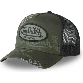 Mütsid kumer veok roheline snapback CAFE01 Von Dutch