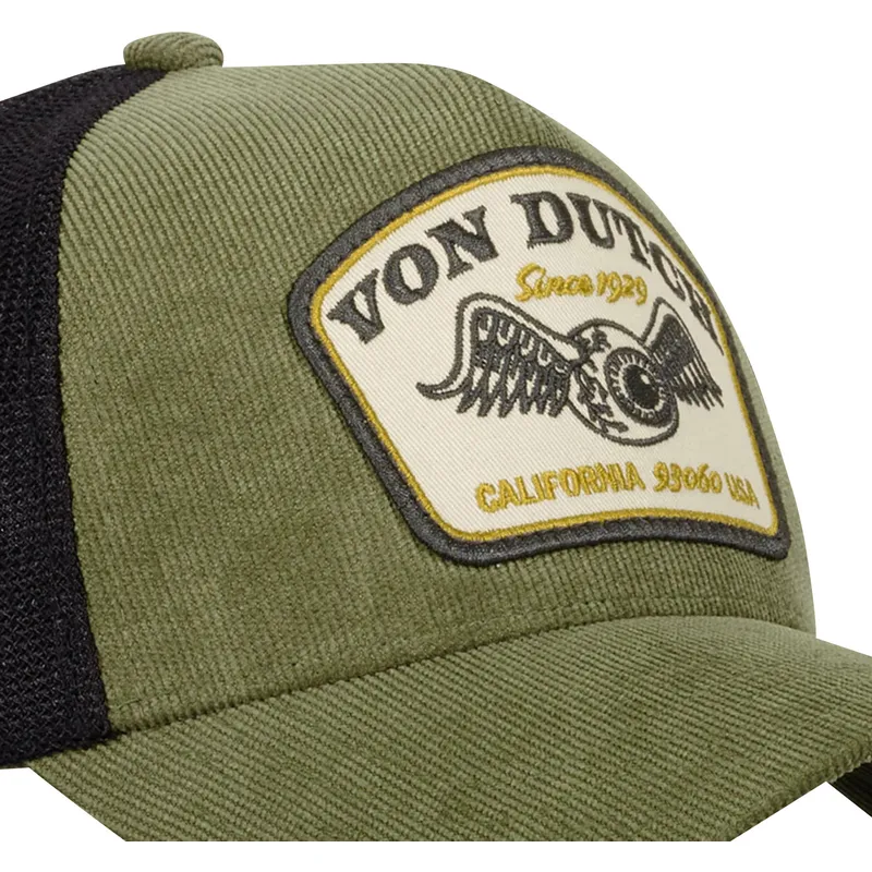 mutsid-kumer-roheline-snapback-kak-von-dutch