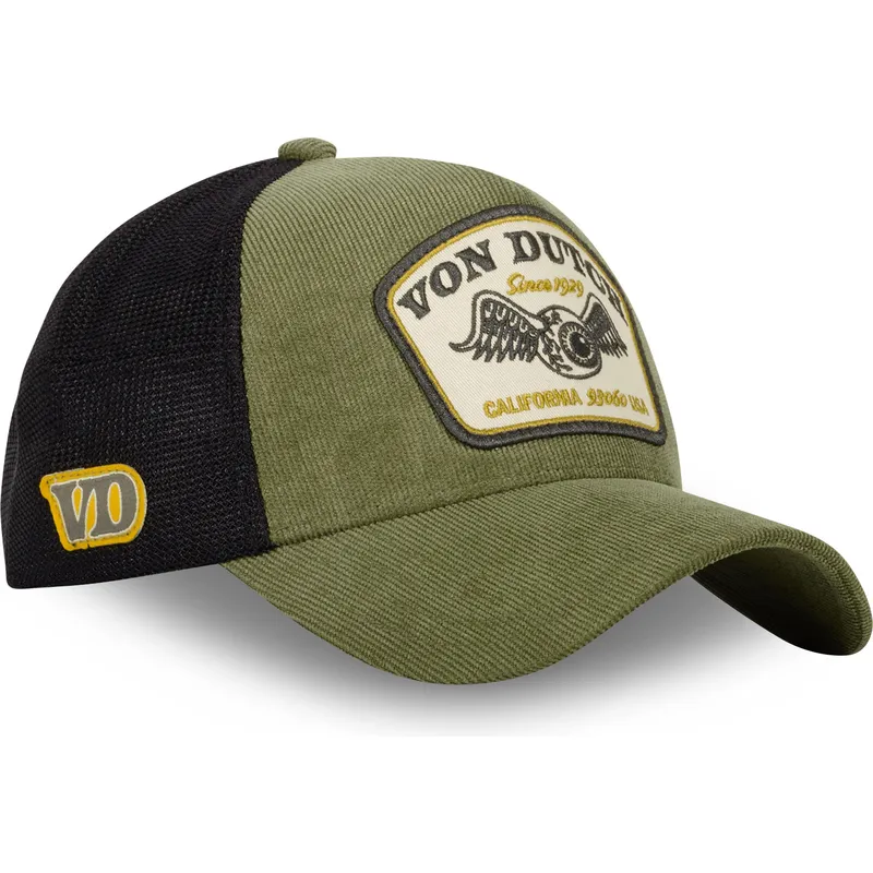 mutsid-kumer-roheline-snapback-kak-von-dutch