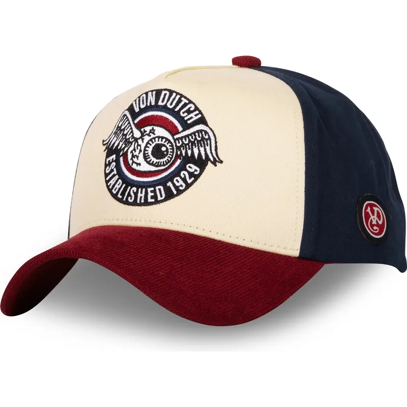 mutsid-kumer-mitmevarviline-snapback-vint02-von-dutch