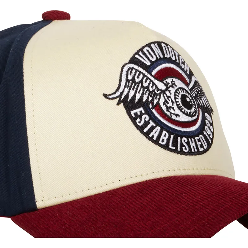 mutsid-kumer-mitmevarviline-snapback-vint02-von-dutch