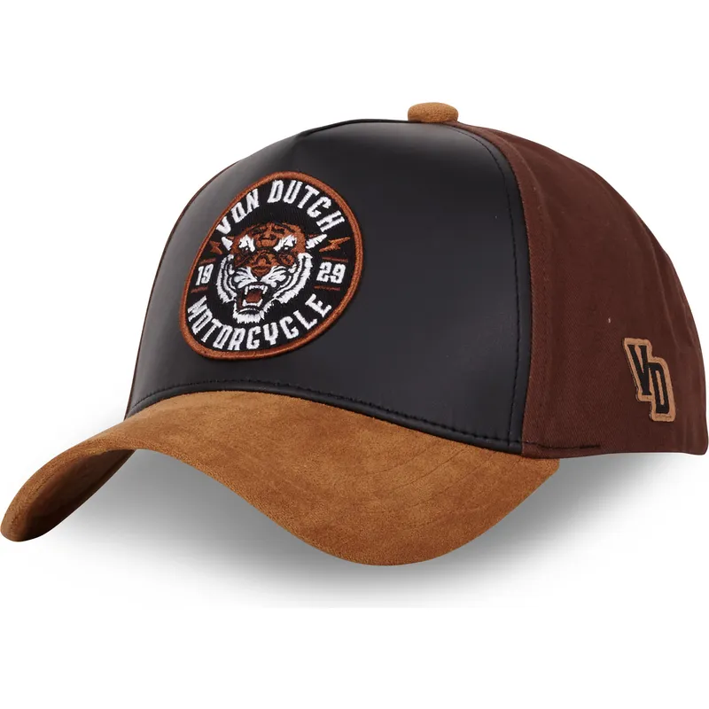 mutsid-kumer-pruun-snapback-03-von-dutch