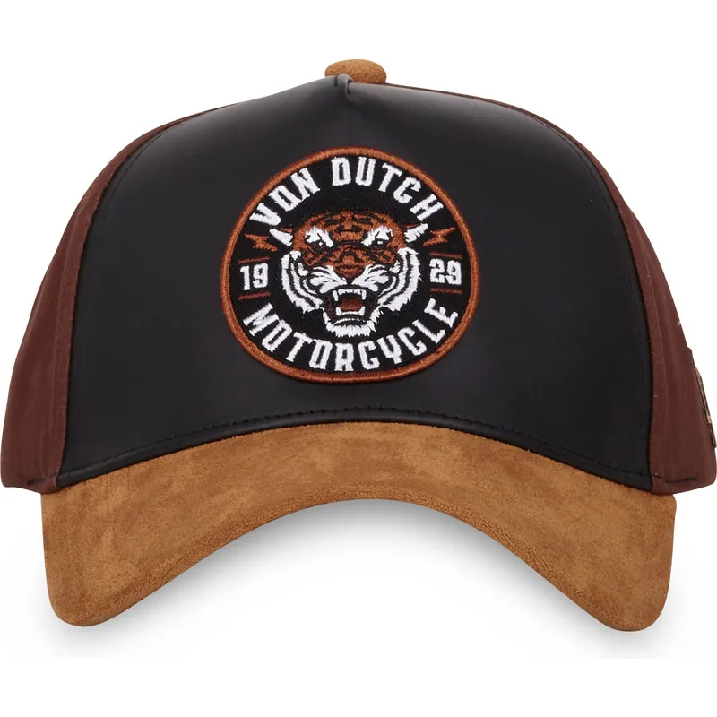 mutsid-kumer-pruun-snapback-03-von-dutch