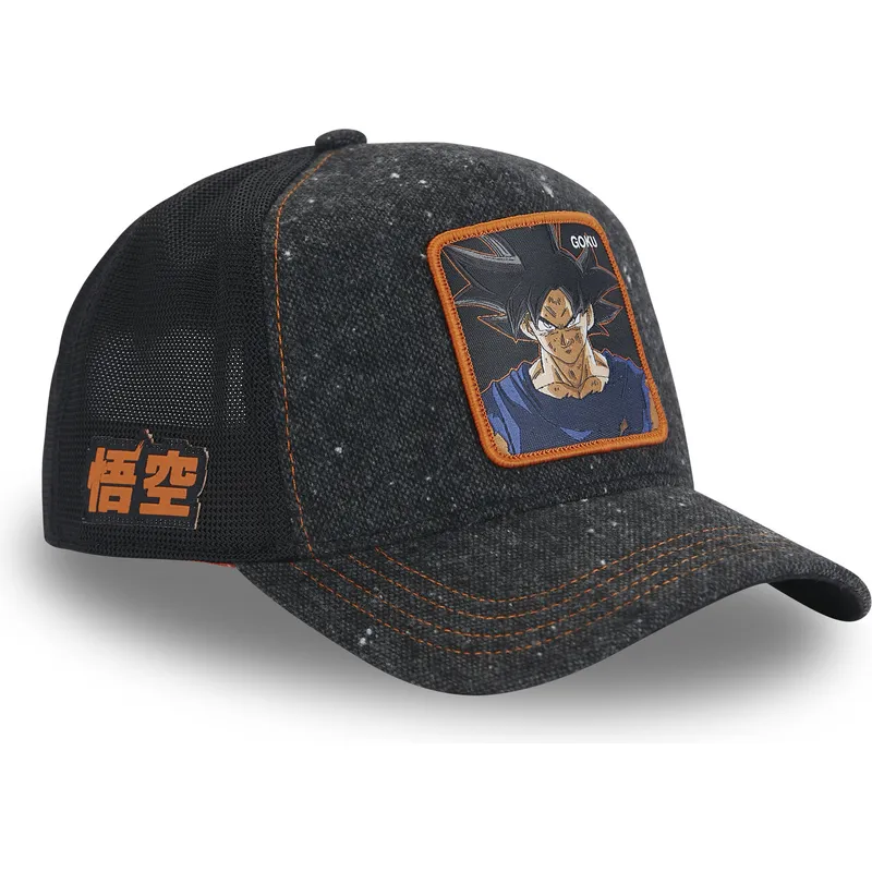 cap-kumer-black-snapback-son-goku-dragon-ball-capslab