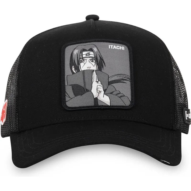 cap-kumer-black-snapback-itachi-uchiha-naruto-capslab cap-kumer-black-snapback-itachi-uchiha-naruto-capslab