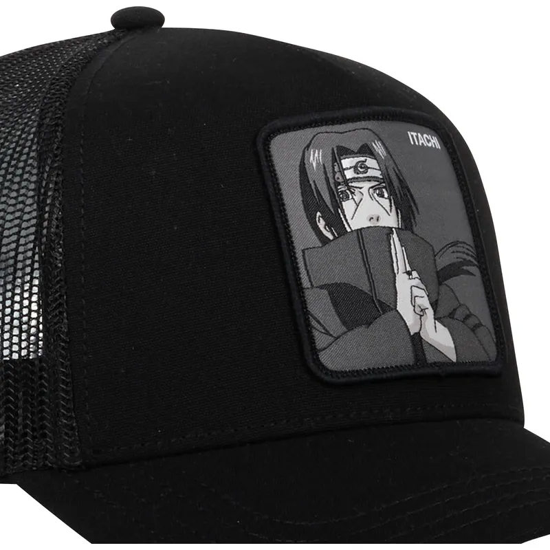 cap-kumer-black-snapback-itachi-uchiha-naruto-capslab cap-kumer-black-snapback-itachi-uchiha-naruto-capslab