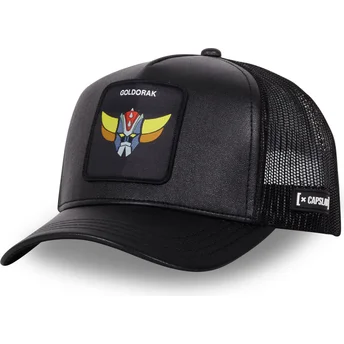 Capslab Robot Grendizer Goldorak GO4 GCU Robot Grendizer Black Trucker Hat