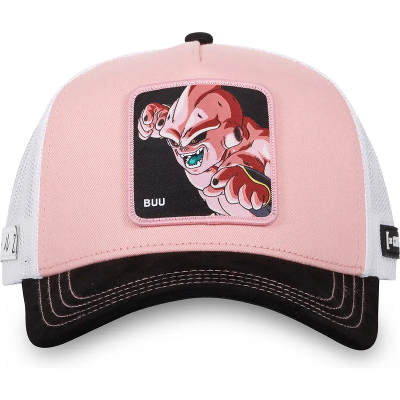 cap-kumer-pink-snapback-kid-buu-dragon-ball-capslab