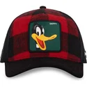 mutsid-kumer-punane-snapback-loo10-lum-daffy-duck-looney-tunes-capslab