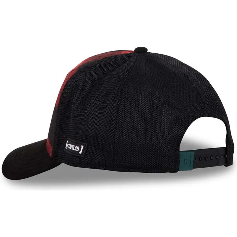 mutsid-kumer-punane-snapback-loo10-lum-daffy-duck-looney-tunes-capslab