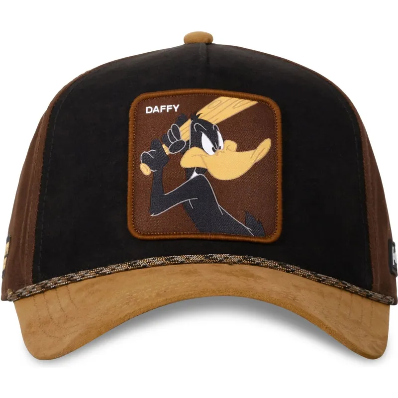 mutsid-kumer-pruun-snapback-10-daf-daffy-duck-looney-tunes-capslab