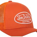 cap-kumer-orange-adjustable-strap-von-dutch