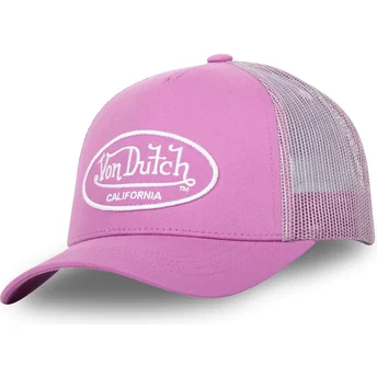 Von Dutch LOF B13 Pink Adjustable Trucker Hat