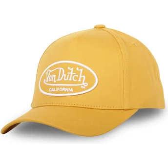 Cap kumer yellow adjustable strap Von Dutch