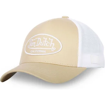 Cap kumer beige adjustable strap Von Dutch