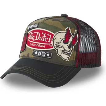 Cap kumer camouflage snapback Von Dutch