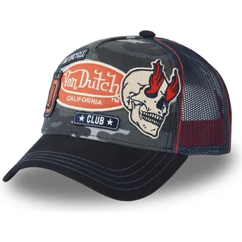 Cap kumer camouflage snapback Von Dutch