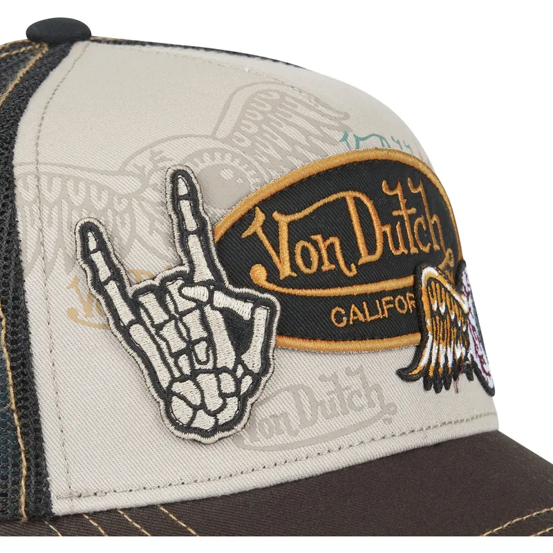 mutsid-kumer-pruun-snapback-patches03-von-dutch