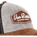 mutsid-kumer-pruun-snapback-01-von-dutch