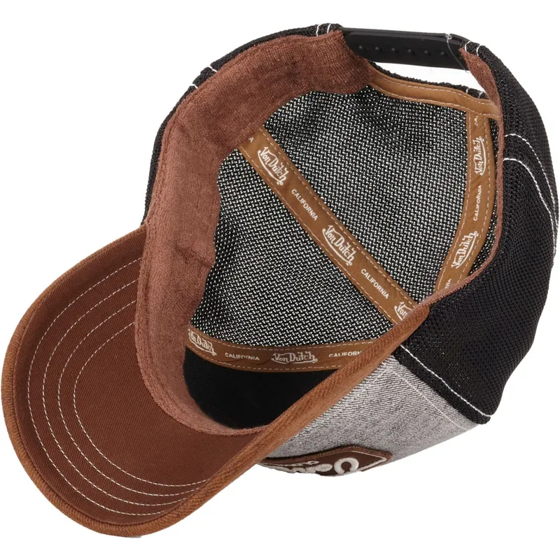 mutsid-kumer-pruun-snapback-01-von-dutch