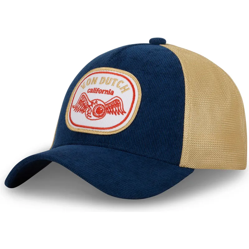 mutsid-kumer-meresinine-snapback-blu-ct-von-dutch