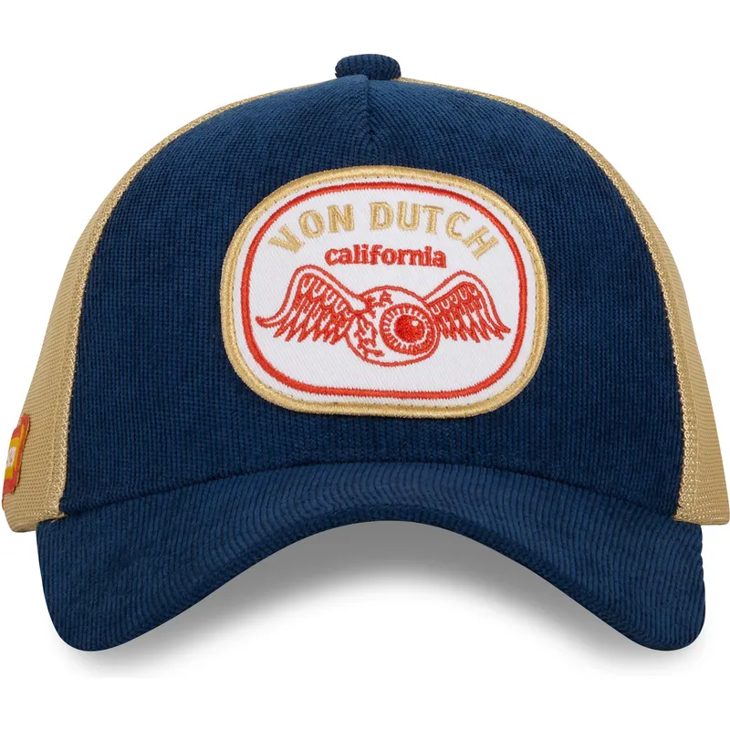 mutsid-kumer-meresinine-snapback-blu-ct-von-dutch