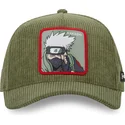 mutsid-kumer-roheline-snapback-ns3-cor-kakashi-hatake-naruto-capslab