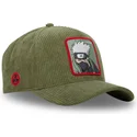mutsid-kumer-roheline-snapback-ns3-cor-kakashi-hatake-naruto-capslab