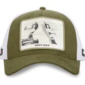 capslab-daffy-duck-loo9-daf-looney-tunes-green-and-white-trucker-hat