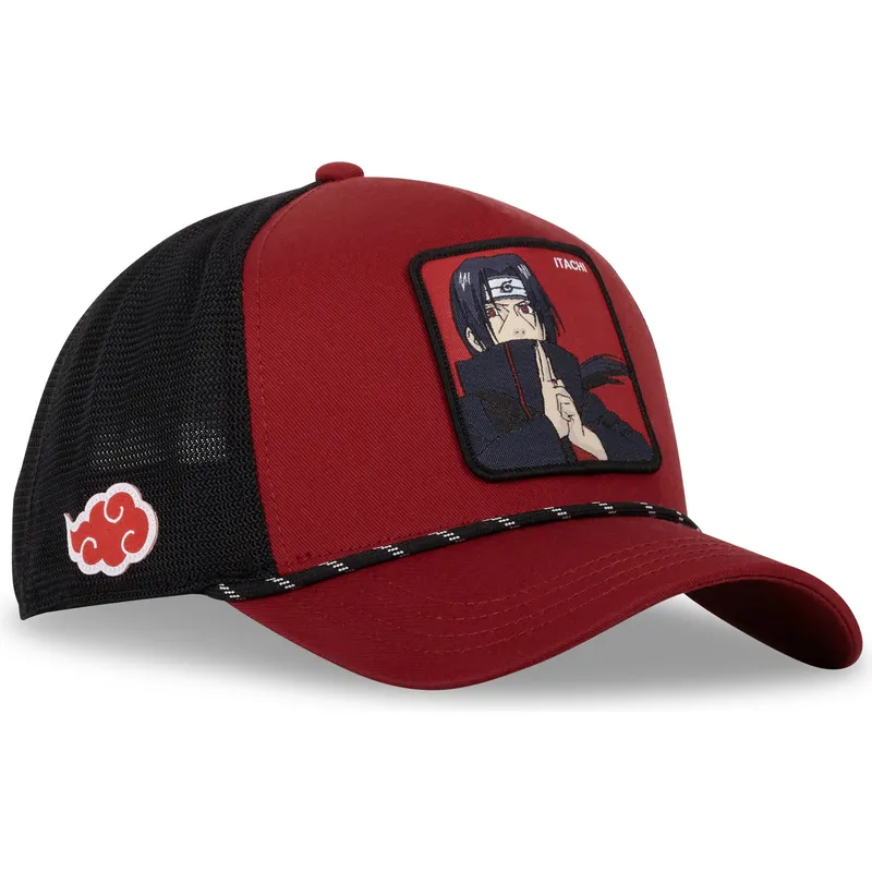 mutsid-kumer-punane-snapback-red-itachi-uchiha-naruto-capslab