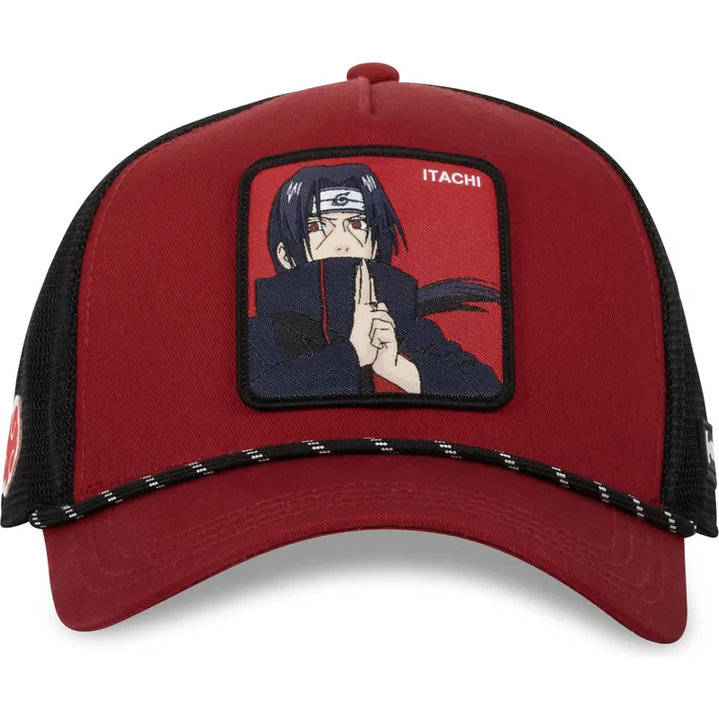 mutsid-kumer-punane-snapback-red-itachi-uchiha-naruto-capslab