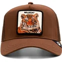 mutsid-kumer-pruun-snapback-the-wildcat-tiger-the-farm-goorin-bros