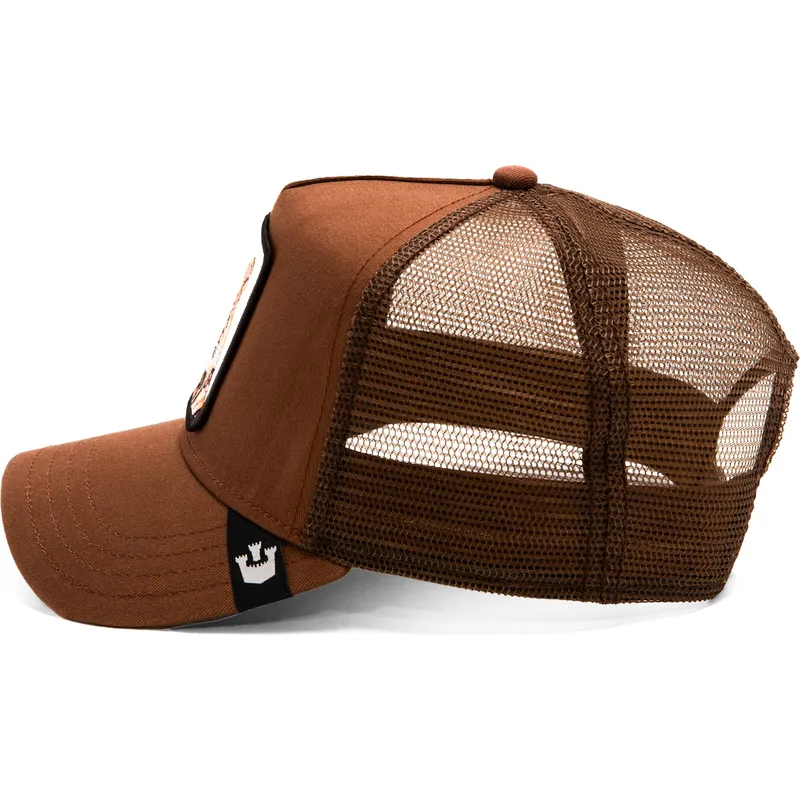 mutsid-kumer-pruun-snapback-the-wildcat-tiger-the-farm-goorin-bros