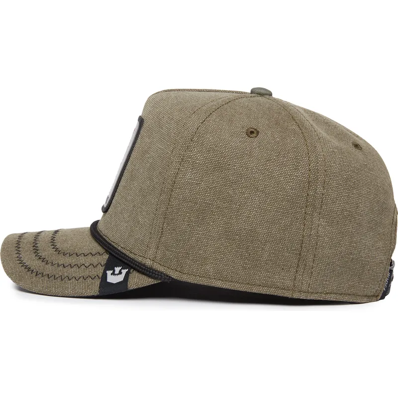 mutsid-kumer-roheline-snapback-foxy-duck-canvas-the-farm-goorin-bros mutsid-kumer-roheline-snapback-foxy-duck-canvas-the-farm-goorin-bros