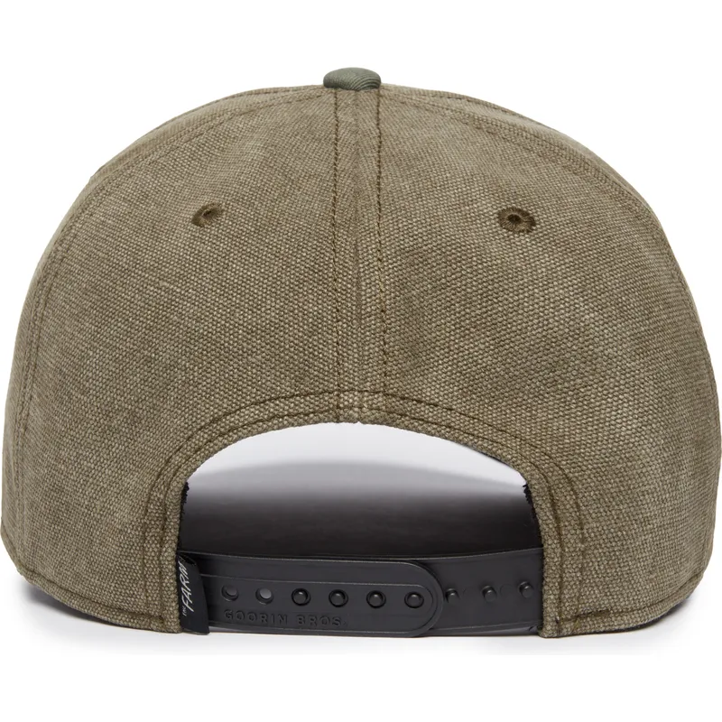 mutsid-kumer-roheline-snapback-foxy-duck-canvas-the-farm-goorin-bros mutsid-kumer-roheline-snapback-foxy-duck-canvas-the-farm-goorin-bros
