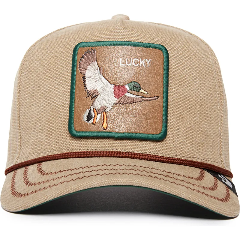mutsid-kumer-beez-snapback-lucky-duck-canvas-the-farm-goorin-bros