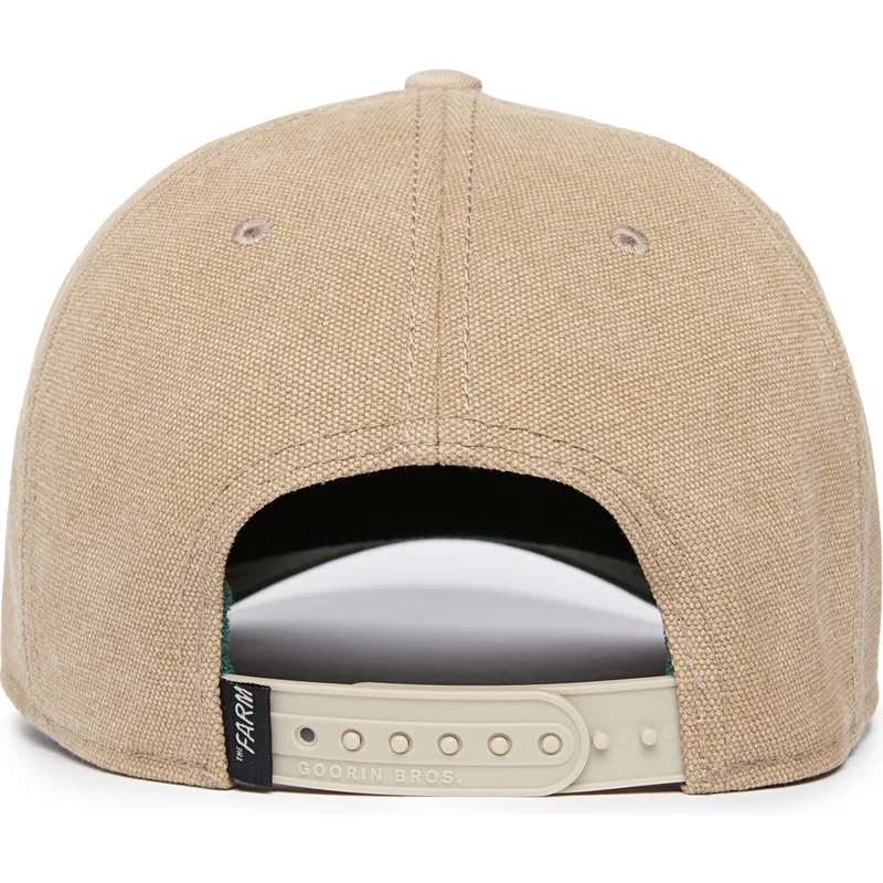 mutsid-kumer-beez-snapback-lucky-duck-canvas-the-farm-goorin-bros