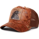 mutsid-kumer-pruun-snapback-danger-crow-the-farm-goorin-bros