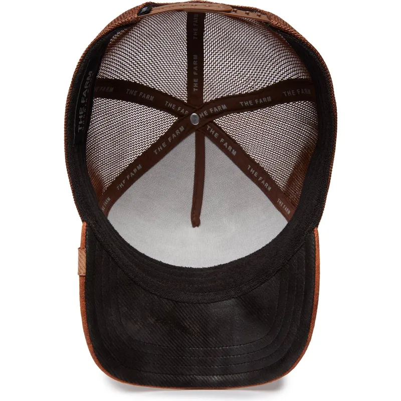 mutsid-kumer-pruun-snapback-danger-crow-the-farm-goorin-bros