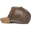 mutsid-kumer-pruun-snapback-king-moon-lion-uk-plaid-the-farm-goorin-bros