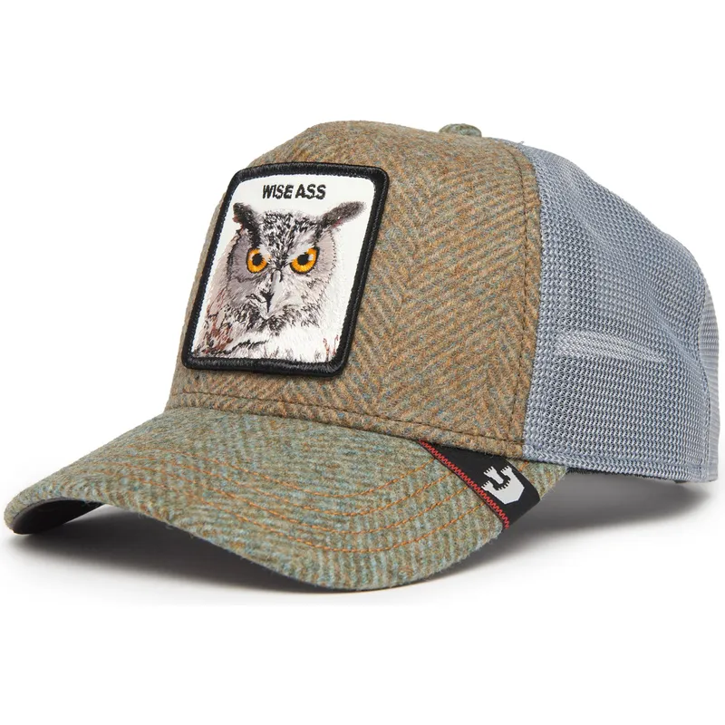 mutsid-kumer-mitmevarviline-snapback-wise-ass-moon-owl-uk-plaid-the-farm-goorin-bros