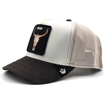 mutsid-kumer-pruun-snapback-dead-skull-tri-tone-the-farm-goorin-bros