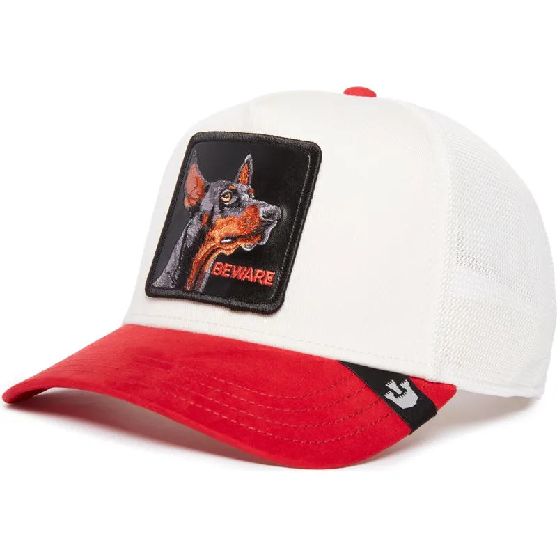 mutsid-kumer-punane-snapback-beware-the-suede-doberman-the-farm-goorin-bros
