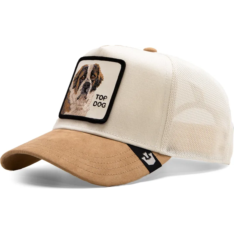 mutsid-kumer-beez-snapback-top-dog-the-suede-st-bernard-the-farm-goorin-bros