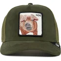 mutsid-kumer-roheline-snapback-hog-the-suede-pig-the-farm-goorin-bros