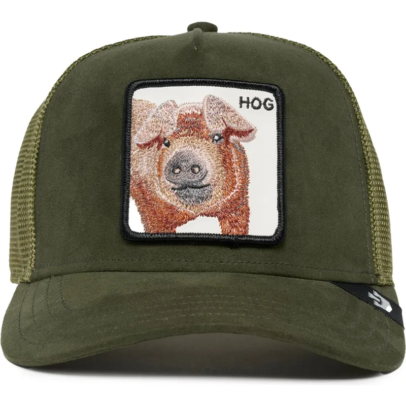 mutsid-kumer-roheline-snapback-hog-the-suede-pig-the-farm-goorin-bros