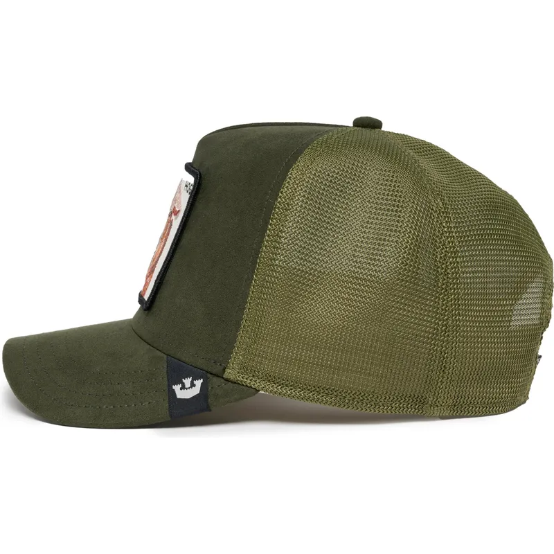 mutsid-kumer-roheline-snapback-hog-the-suede-pig-the-farm-goorin-bros